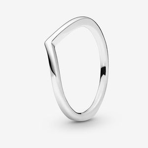 Pandora Polished Wishbone Ring
